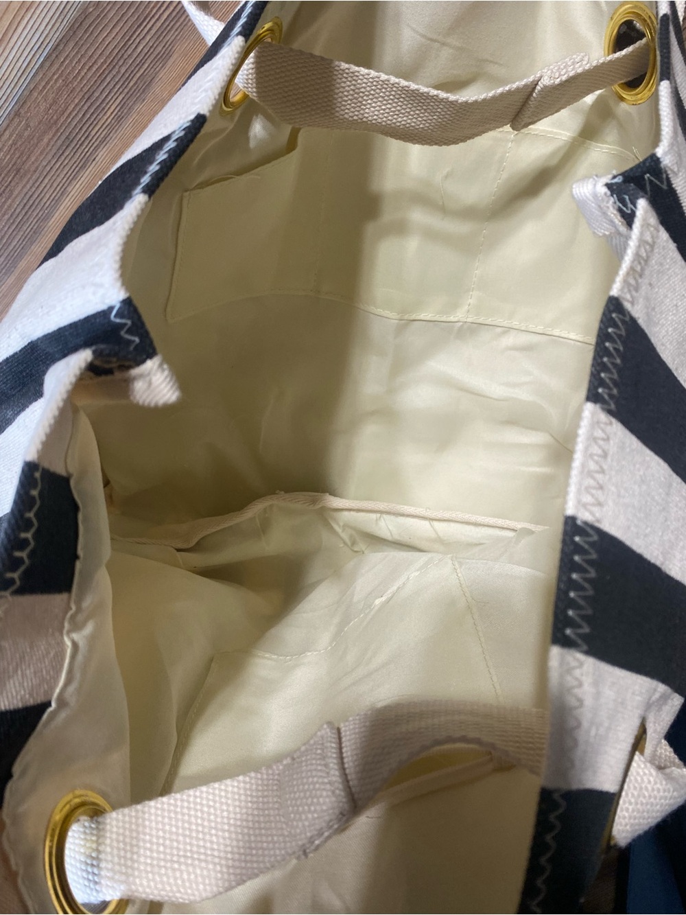 4/$16 Wantable Striped Bag - Picture 5 of 5